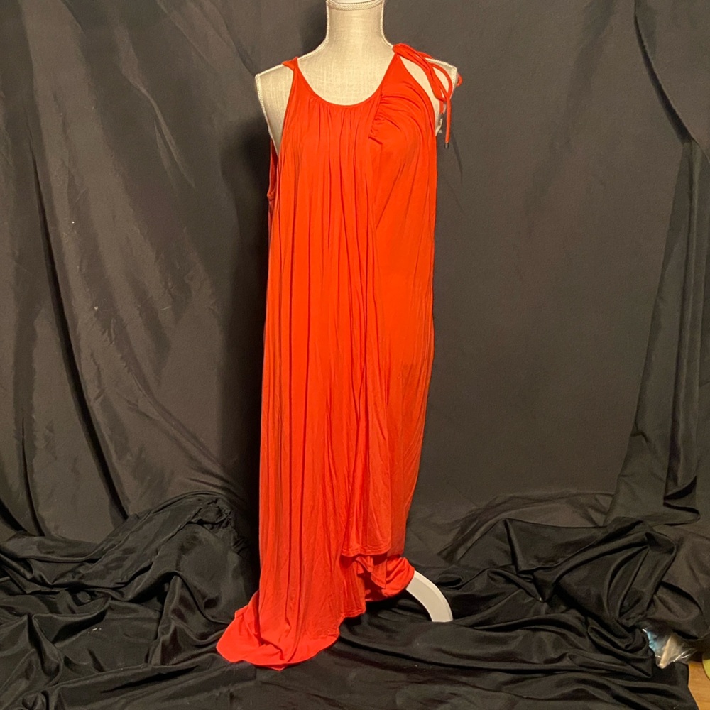 Marc Bouwer Bold Orange Dress
